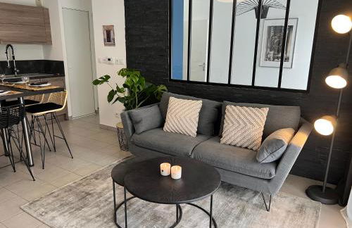 Le Jardin de l'Arena - T3 Design - jardin privé - Garage sur demande - Proche Eurexpo, Groupama Stadium, LDLC Arena - Foto 5