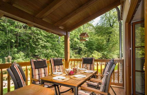 Luxus Ferienhäuser Chalets zum Ilsetal mit Kamin & Sauna in Ilsenburg im Harz - Foto 16