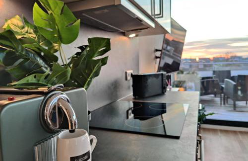 Maisonette-Penthouse inklusive Infrarot-Sauna über den Dächern von Magdeburg - Photo 3