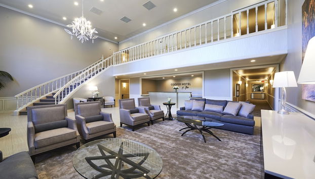 Zona de estar del vestíbulo