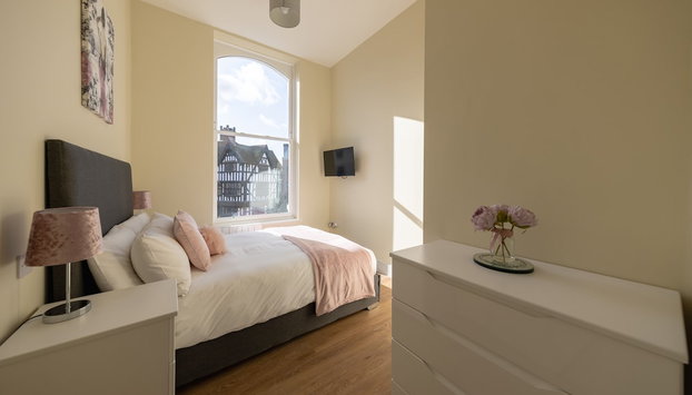 Hereford City Centre - Apartment 1, Isabella House - Modern Apartment In The Heart of The City - Sleeps 6 Guests - Hosted by RENTMYHOUSE - Foto 2, Quarto