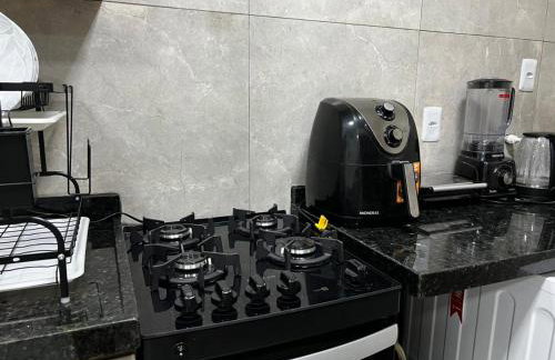 Apartamento novo próximo ao Aeroporto, Estádio Mangueirão, Shoppings, até 8 pessoas - Aceitamos cartão de crédito - Photo 44