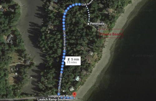 Oceanfront Retreat, Mount Rainier, King bed, Games - Foto 48