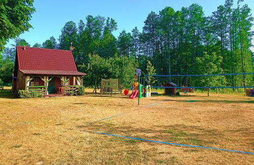 Uroczy drewniany domek w Charzykowach - Foto 22