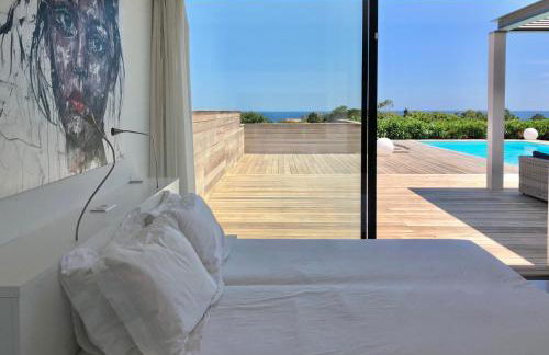 Villa Isulana, piscine chauffée, vue mer, proche Pinarello - Foto 13