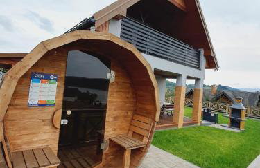 Dom Słońce PRYWATNE JACUZZI ELEKTRYCZNE W CENIE, Jezioro Solińskie, Dom na Wzgórzu SŁOŃCE, rowery, sauna - Foto 1