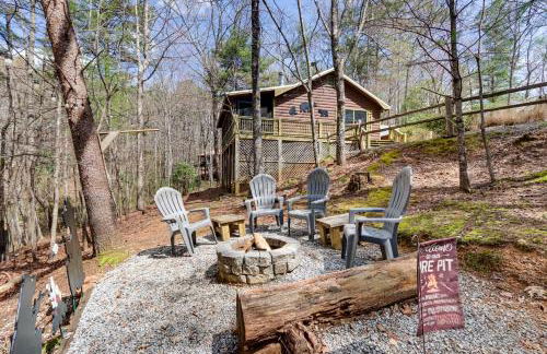 Private Hot Tub! Cherry Beary Den in Blue Ridge - Foto 24