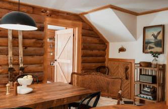 Private Adirondack Log Cabin, Hot Tub, Sauna & Swimming Hole, near Whiteface - Foto 12