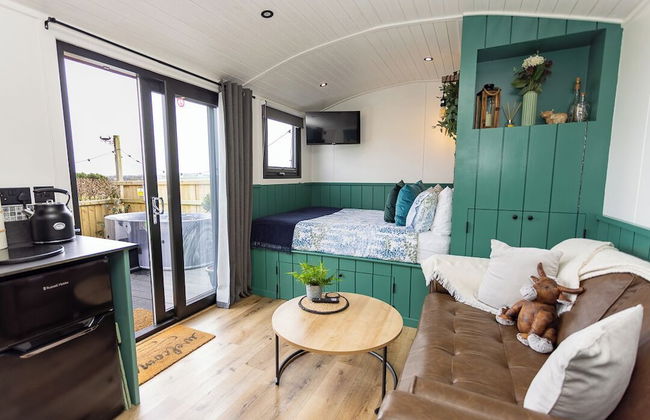 Willows Rest - 1 Bed Shepherd's Hut - Pentlepoir - Foto 18