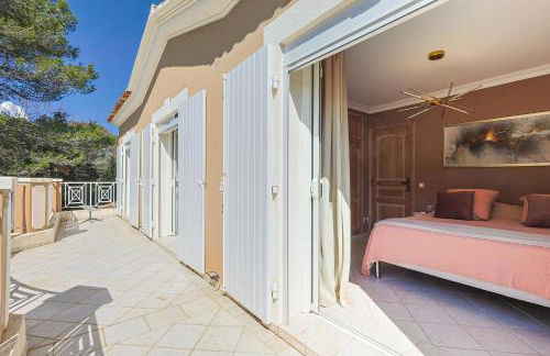 Villa Novalya avec piscine, jacuzzi et pétanque pour 10 personnes - Foto 40