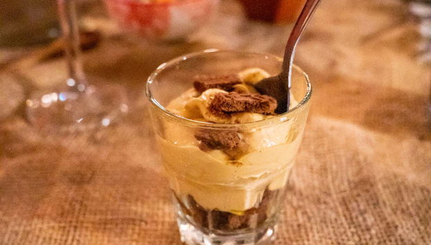 Sobremesa de doce de leite