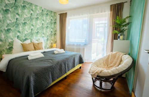 THE BIG MÜNSTER für bis zu 12, Whirlpool, Sauna, zentral, Tischfußball, Balkon, Gasgrill - Foto 21