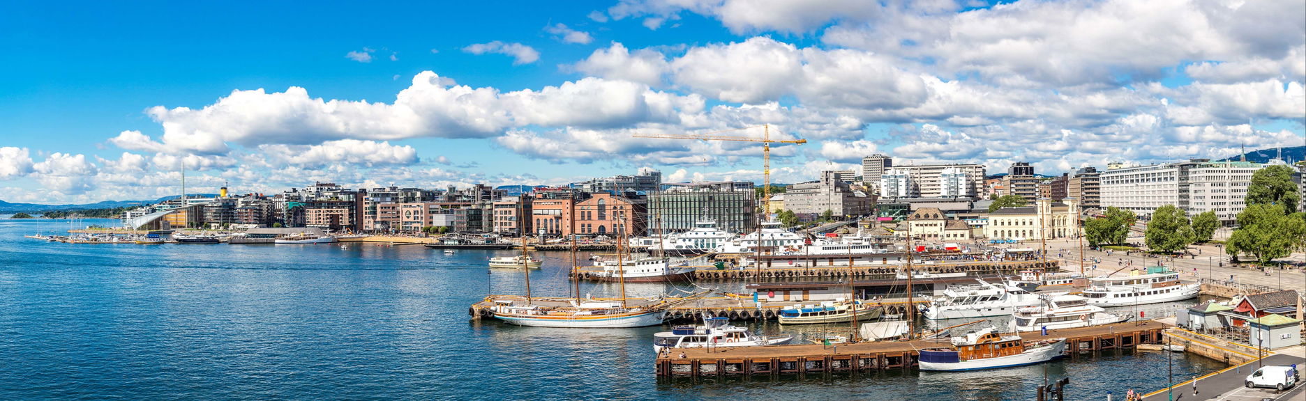 Oslo Sightseeing Bus Tour and Port Cruise