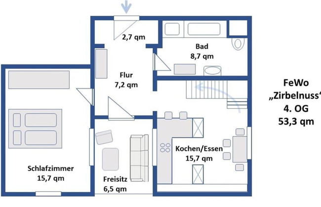 Holiday Apartment Zirbelnuss - Foto 9