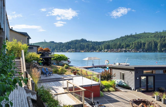 Lakefront Luxury Stunning Views Dock Hot Tub - Foto 46