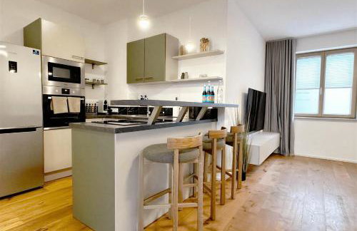 TrulySpace - Modernes Apartment am Rathausplatz, Terrasse, Fahrstuhl - Foto 6