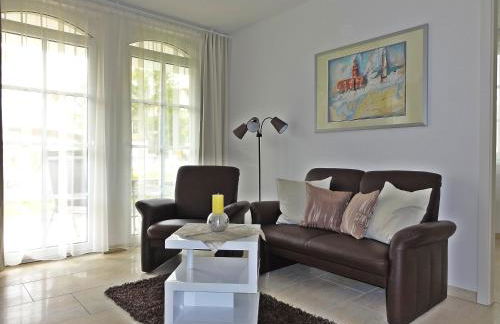 3 Zimmer Ferienwohnung Haus Meeresblick mit Meerblick A005 mit Südterrasse und Strandkorb - Foto 7