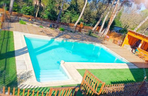 l'Entre Nous, jacuzzi privé et piscine à Carcassonne - Foto 8