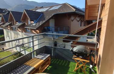 Appartement plein centre village, vue montagnes, proximité immédiate lac - Foto 10