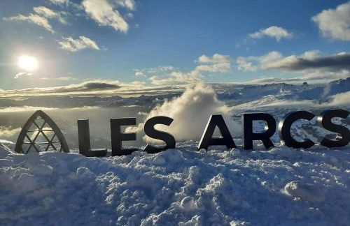 Duplex les Arcs 1800 - Pierra Menta - Vue Imprenable avec Terrasse et Balcon - 9 Personnes - Foto 2