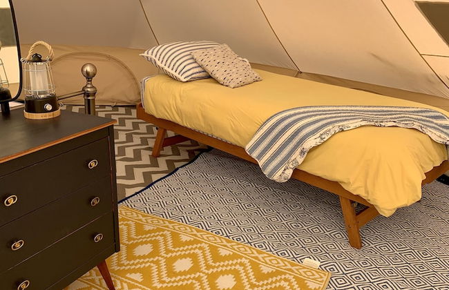 Tregantle Farm Eco Glampsite Super Safari Cabin - Foto 21