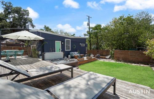 HGTV Featured Tiny Home w Hot Tub Near East 6th St - Foto 24