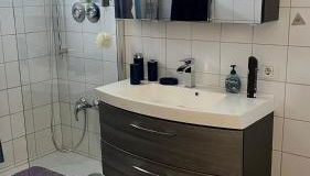 Apartment centrally located in the Rhine-Main area - Foto 2, towels, Shower