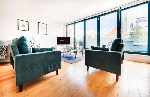 Loft Apartment in Farringdon with a Terrace - Foto 45