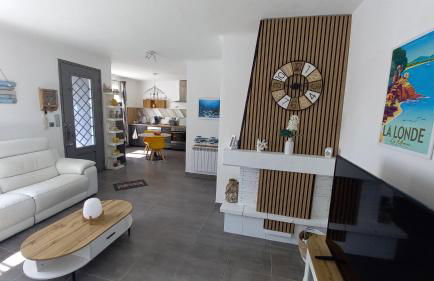 Maison de vacances avec piscine privée à La Londe-les-Maures proche des plages - Foto 8