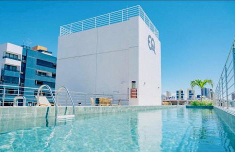 Apartamento 2 quartos, luxuosos com piscina na cobertura e 2 min da praia de Manaira - Foto 14