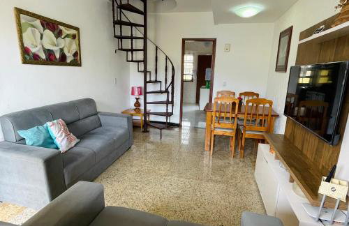 Duplex Miramar Praia das Dunas - Pé na Areia - Ar Condicionado - Foto 13