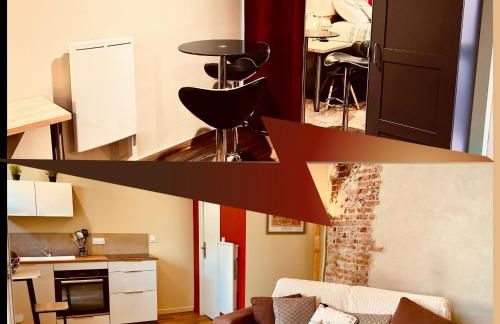 Le Duo Forézien - 2 Apts au RDC côte à côte - Proche gare et centre - Wifi - Foto 11