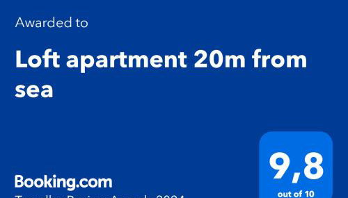 Loft apartment 20m from sea - Foto 2