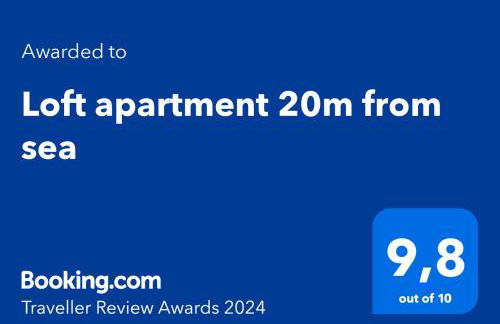 Loft apartment 20m from sea - Foto 2