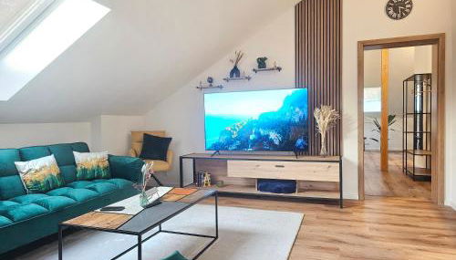 Design-Penthouse I 90qm I Europapark 20 min I Boxspring I Nespresso I Parkplatz - Foto 3