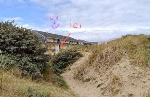 Studio DUNES de NALA avec balcon vue Dunes et latérale Mer pour 4 pers 100m plage wifi ménage compris - Foto 24