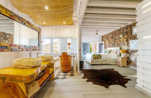 Eco Vineyard Cottage - Fantastic Views - 5 mins drive to Arrieta beach - Foto 11