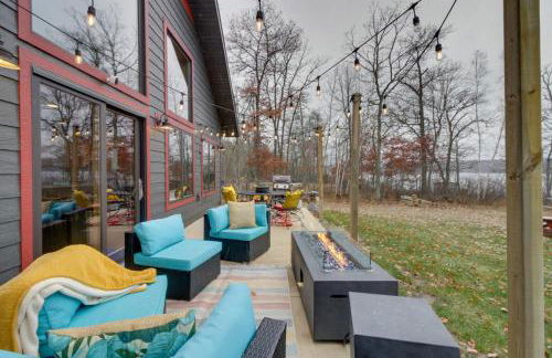 Modern Lakeside Chalet on Crow Wing Chain with Dock! - Foto 30