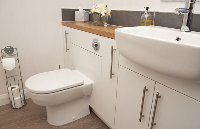 Super King Lodge-sleeps 2-hottub-sea View - Foto 21