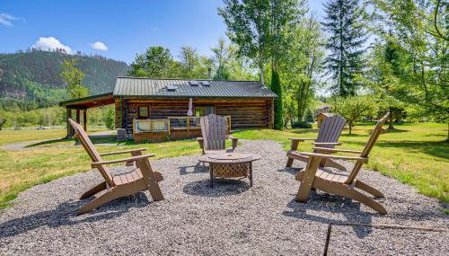 Hot Tub and Deck Dog-Friendly Arlington Cabin - Foto 1