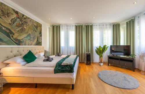 GREAT PLACE Penthouse Stuttgart Airport Messe Parkplatz Heimkino - Foto 21