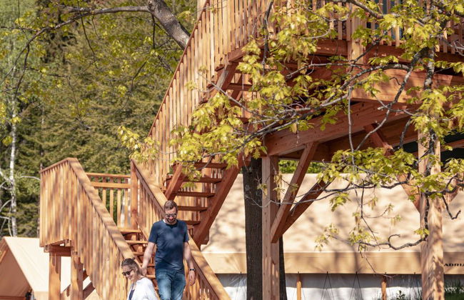 Premium Baumhaus mit 1 Schlafzimmer - Foto 15