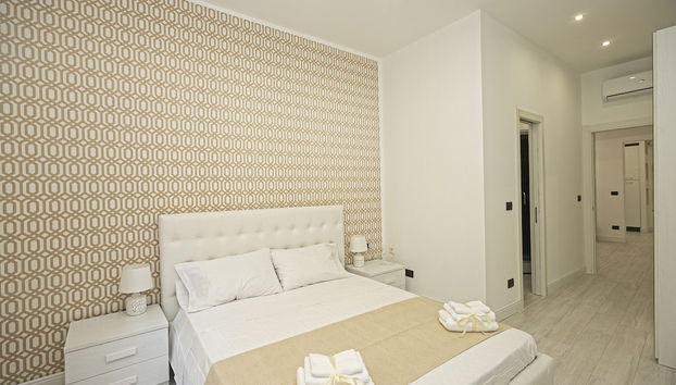 JOIVY Stylish 3-bed flat near the Genoa Aquarium - Foto 4, Habitación