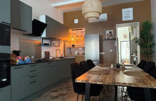 La Vie Est Belle climatisé à 5 min de la plage - Foto 1