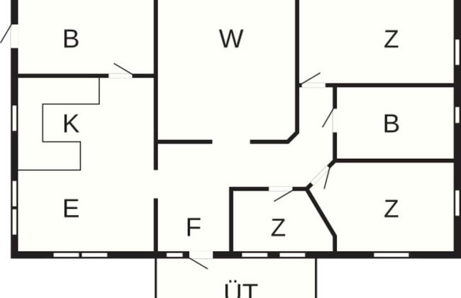 8 Person Holiday Home in Ellos - Foto 9