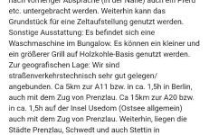 Ferienbungalow mit Garage und Grundstück in Sommersdorf UER - Foto 13