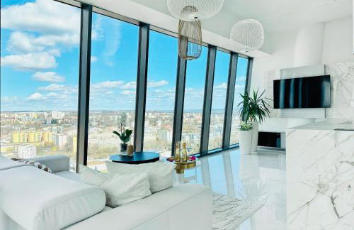 Apartament White Sky 20 Hanza Tower- Free parking - Foto 3