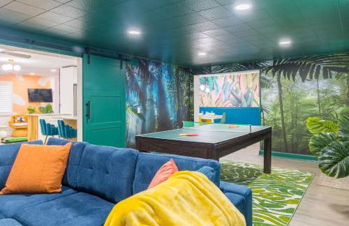 9 beds Beach GameRoom Cowboy Pool Mini Golf - Foto 2