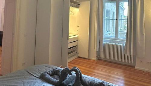 Stylisches City-Apartment High End - Photo 1, towels, wardrobe