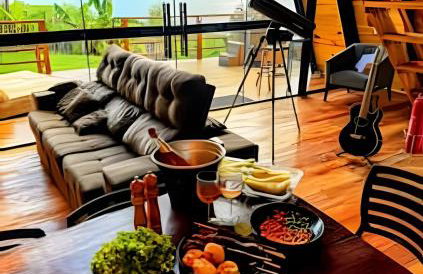 Chalé Recanto cabana mais bonita do lago Corumbá - Photo 75